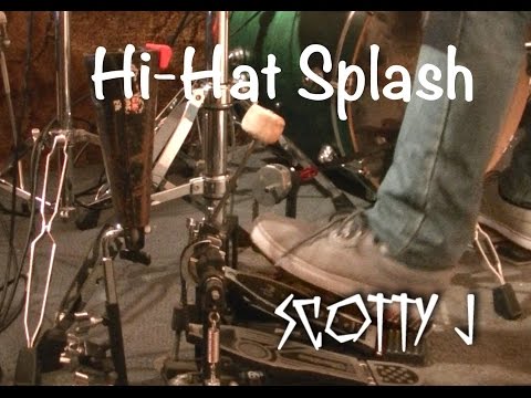 Drum Lesson: Hi-Hat Splash Foot Ostinato - Scotty J Drumming