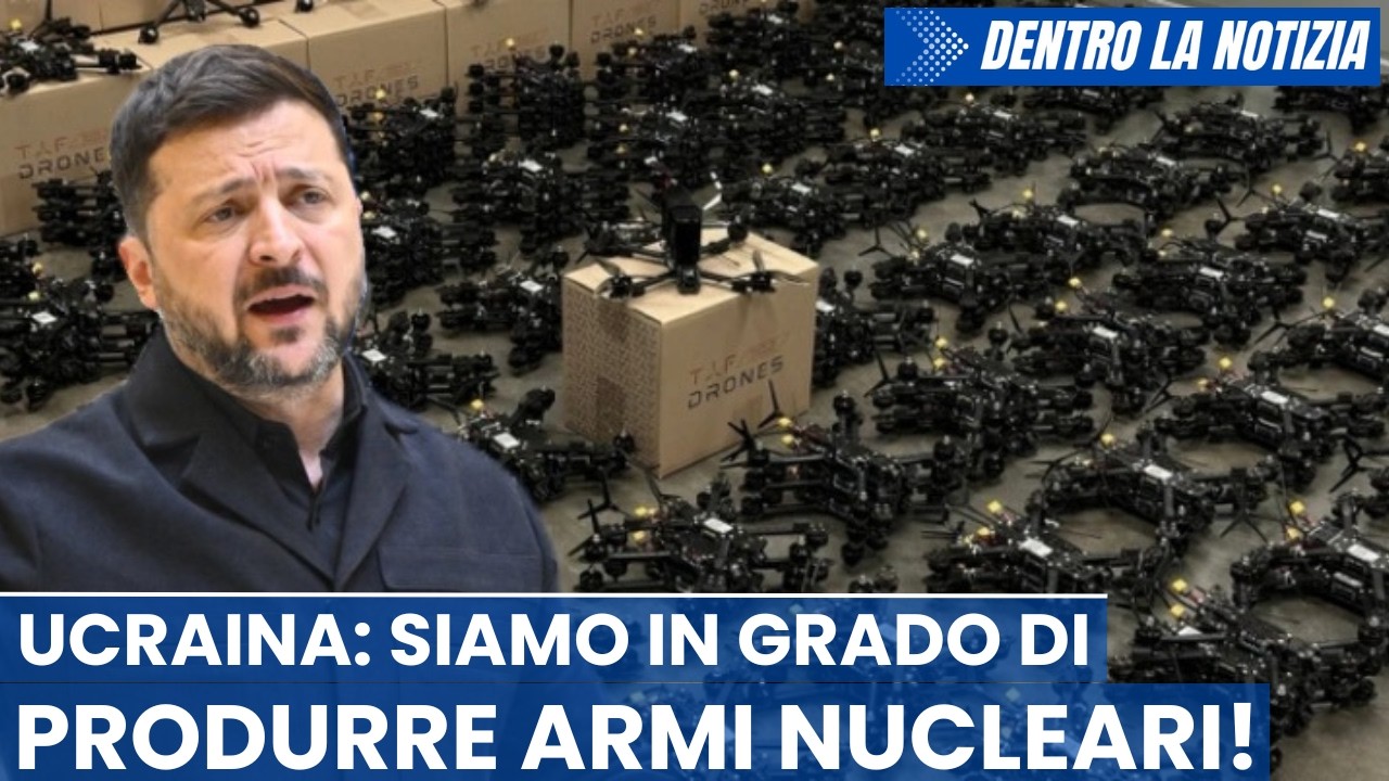 ATTENZIONE! Ucraina: siamo in grado di produrre armi nucleari! Entro l'estate attaccheremo Mosca