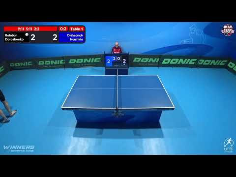 15:30 Bohdan Doroshenko 0 - 3 Oleksandr Ivashkin West 3 WIN CUP 25.11.2022 | TABLE TENNIS WINCUP