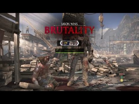 Happy  Halloween  everyone  Jason vs  Johnny Cage