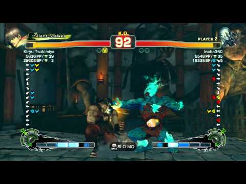 SSF4 AE 2012: Kiryu Tsukimiya (Guy) vs inaba360 (Seth) - Xbox Live Ranked Match