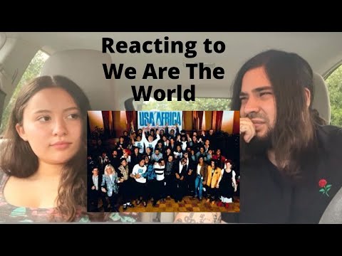 Girlfriend First Time Ever Listening & Reacting to USA FOR AFRICA - We Are the World (Artist Reacts)