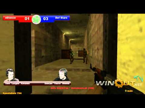 GameGune 2011: x6tence vs Defining Stars (de_train) - 1 / 9