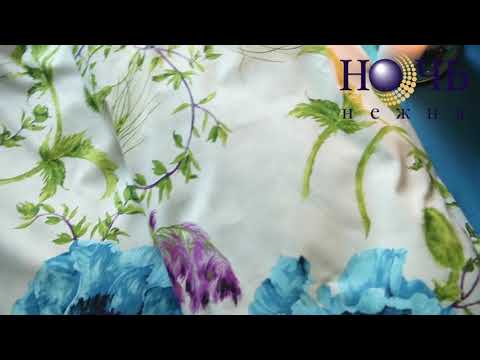 Миниатюра изображения товара Комплект постельного белья Ночь нежна Royal Маки 1.5сп 70x70 / 70116-2+811 (мурена)