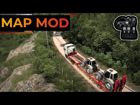 ETS2 1.40 Pomezania Map Mod - Euro Truck Simulator 2 Mod - [1080p 60FPS]