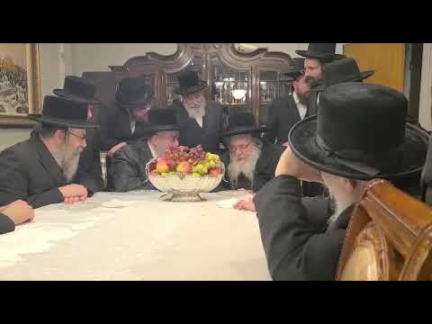 Gerer Rosh Yeshiva R' Shaul Alter Visits Skver BP Rebbe - Kislev 5782