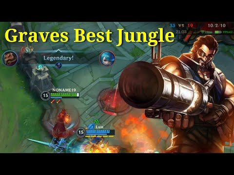 Graves The Best Jungle ! Tier S Patch 4.0A Gameplay Graves - League of Legends: Wild Rift Indonesia