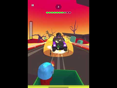 Rage Road - Car Shooting / HARD ROAD mode / Wave 2-2