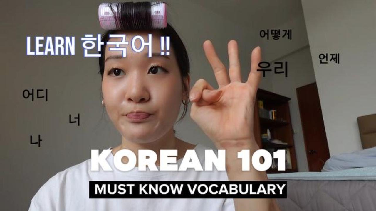 Learn the BASICS of Korean *quick* (Part 1)