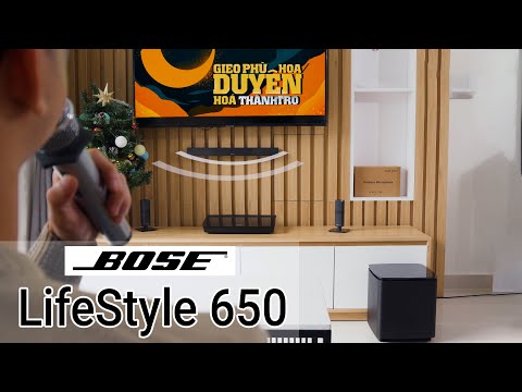 Dàn âm thanh Bose LifeStyle 650 - Nâng tầm cuộc sống