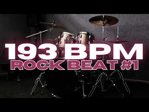 193 BPM - Rock Drum Beat - Loop 1