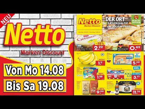 Netto Marken-Discount Prospekt | Prospekt Angebote Werbung DE | Gültig von 14/08 Bis 19/08