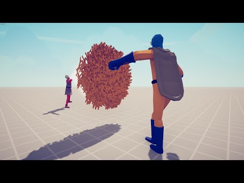 MATEMATICIAN GOD vs EVERY MODDED UNITS Totally Accurate Battle Simulator TABS