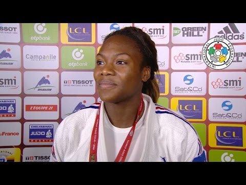 Единоборства Interview Clarisse AGBEGNENOU (FRA) Winner Paris Grand Slam 2016