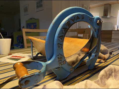 Tool Restoration - Old Raadvad bread slicer