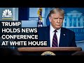 President Trump holds a news conference