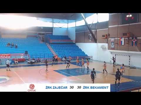 SRLZ 22. kolo / RK Zaječar 1949 - ŽRK Bekament BB