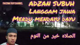 Download lagu Adzan subuh langgamjawa merdu mendayuPAHkabsemarang #adzan #fauzi mp3