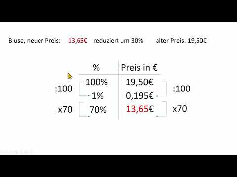 Vermehrter und verminderter Grundwert