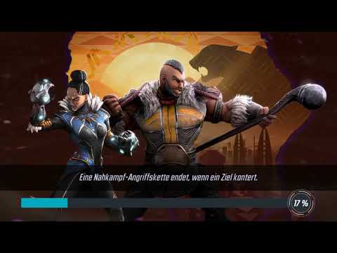 Marvel Strike Force Full Wakanda Team vs Guardians [Blitz 8.2]