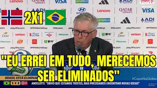 VEJA O QUE ANCELOTTI FALOU APÓS ELIMINAÇÃO DO BRASIL NA COPA DO MUNDO