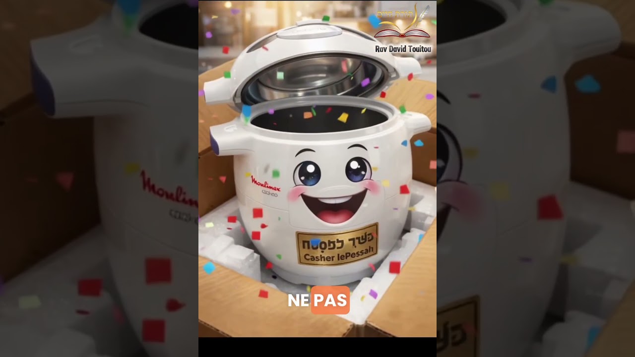 Quand Pessa’h arrive et que ton Cookeo/Ninja réalise qu’il n’est pas prêt !