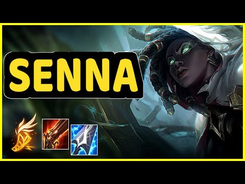SENNA VS JHIN ADC GAMEPLAY GRANDMASTER I