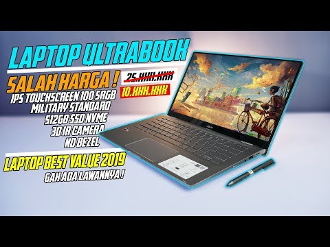 Laptop Ultrabook Tipis & Ringan Serba Bisa Yang TERLALU MURAH | Asus Zenbook Flip UM462DA Review