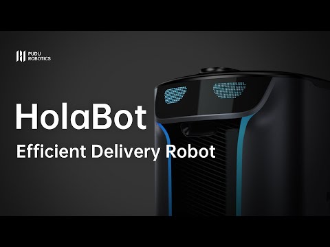 ROBOT TRANSPORT COLLECTE AUTONOME INDUSTRIE BUREAU SERVICE LIVRAISON RESTAURANT HOPITAUX PUDU ROBOTICS HOLABOT_8