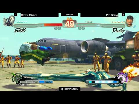 SSF4AE Team PIE Sets: PIE Smug (Dudley) vs BKNY MikeG (Seth)