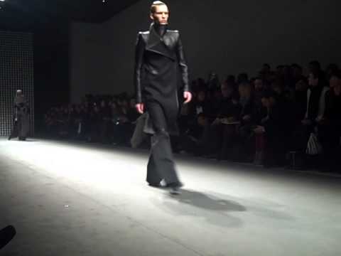 AFTV, Abraão Ferreira aka Abe Fabulous at ParisFW Fall/Winter 2012 Gareth Pugh Fashion Show
