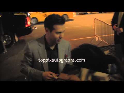 Jon Seda - Signing Autographs at the 2014 NBC Upfront in NYC