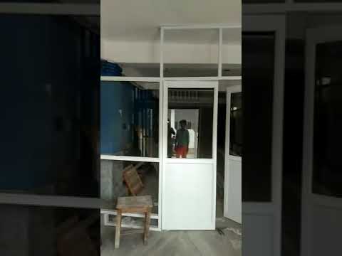 Powder Coated Aluminum Glass Office Partition