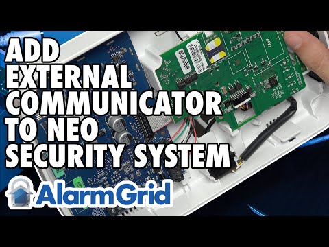 Adding an External Communicator to a DSC PowerSeries NEO