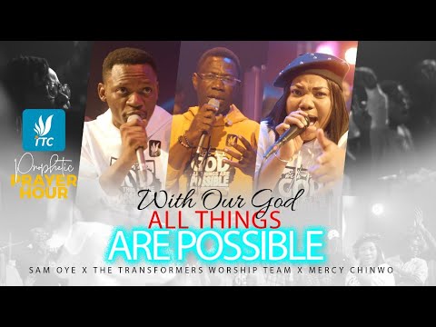 Mercy Chinwo And Rev Sam Oye Singing “All Things Are Possible” With Transformers Worship Team