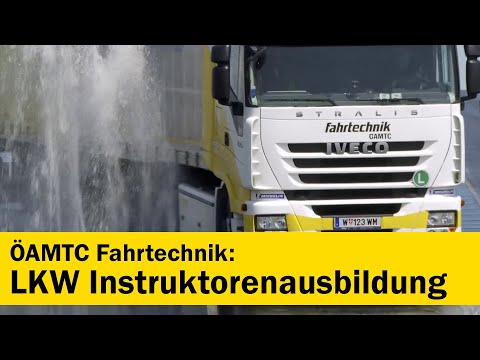 Truck Instructor Training: On the Way to Becoming a Professional | ÖAMTC Driving Technique
