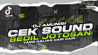 Download lagu DJ CEK SOUND -  STYLE BEDIL JOTOSAN || TERBARU 2025‼️ mp3