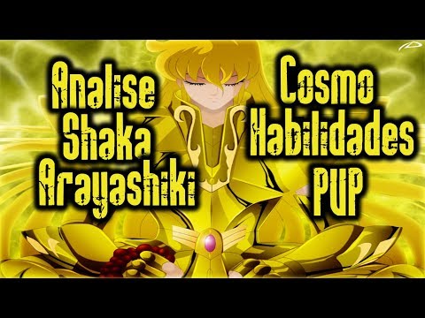 Analise Shaka Arayashiki Cosmo Habilidades e PVP - Saint Seiya Awakening