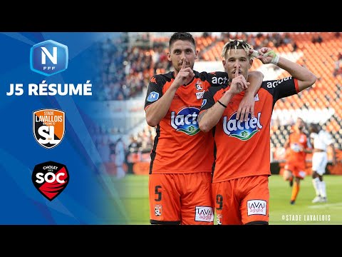 J5 | Stade Lavallois - SO Cholet (2-1), le résumé | National FFF 2021-2022