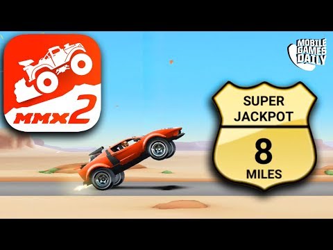 MMX HILL DASH 2 - HIGHWAY WEALTH 2 Super Jackpot (iOS Android)