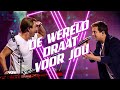 Niels & Regi - ‘De Wereld Draait Voor Jou’ | Liveshow 3 | The Voice van Vlaanderen | VTM