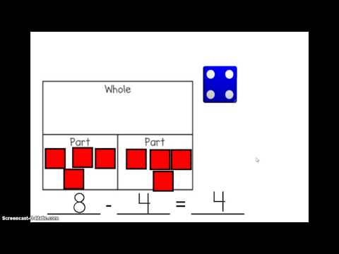 Part Part Whole with Subtraction