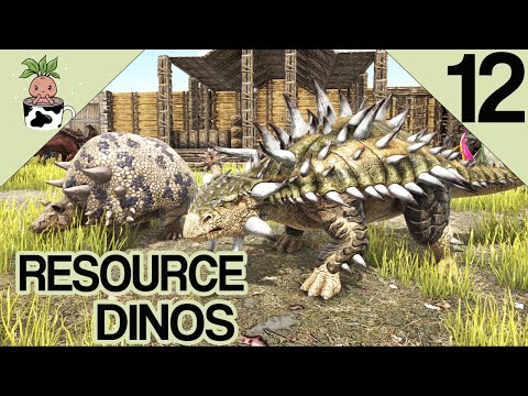 Doedicurus and Ankylosaurs Tame - [Ark Vanilla-ish Ep 12]