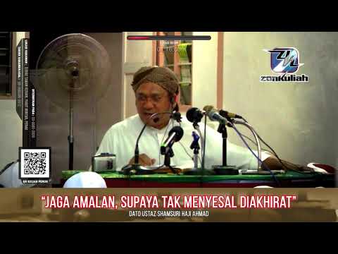 TAZKIRAH : Jaga Amalan Seharian | Jangan Jadi Keldai - Ustaz Shamsuri Ahmad
