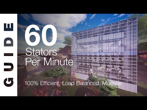 100% EFFICIENT Stator Factory - 60 / minute [SATISFACTORY GUIDE]