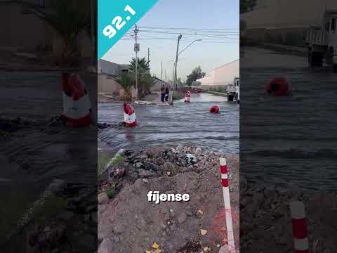 🚜Se tapó el canal Pescara tras el Zonda en Maipú #mendoza #argentina #entrevistas #noticias