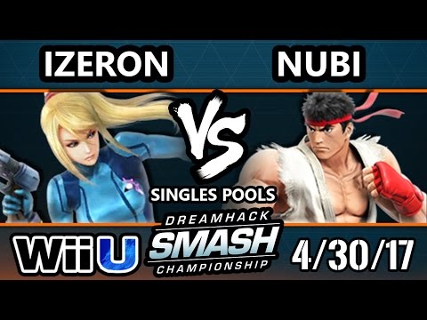 DHA 2017 SSB4 - Izeron (ZSS) Vs. Nubi (Ryu) Smash 4 - Smash Wii U