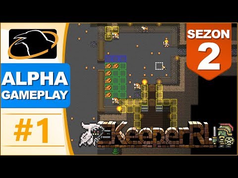 KeeperRL || #1 || Gramy ludźmi || Gameplay Lets play PL || Kruczy Kanał