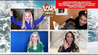 A Loud House Christmas - Wolfgang Schaeffer, Dora Dolphin And Lexi Janicek Interview video