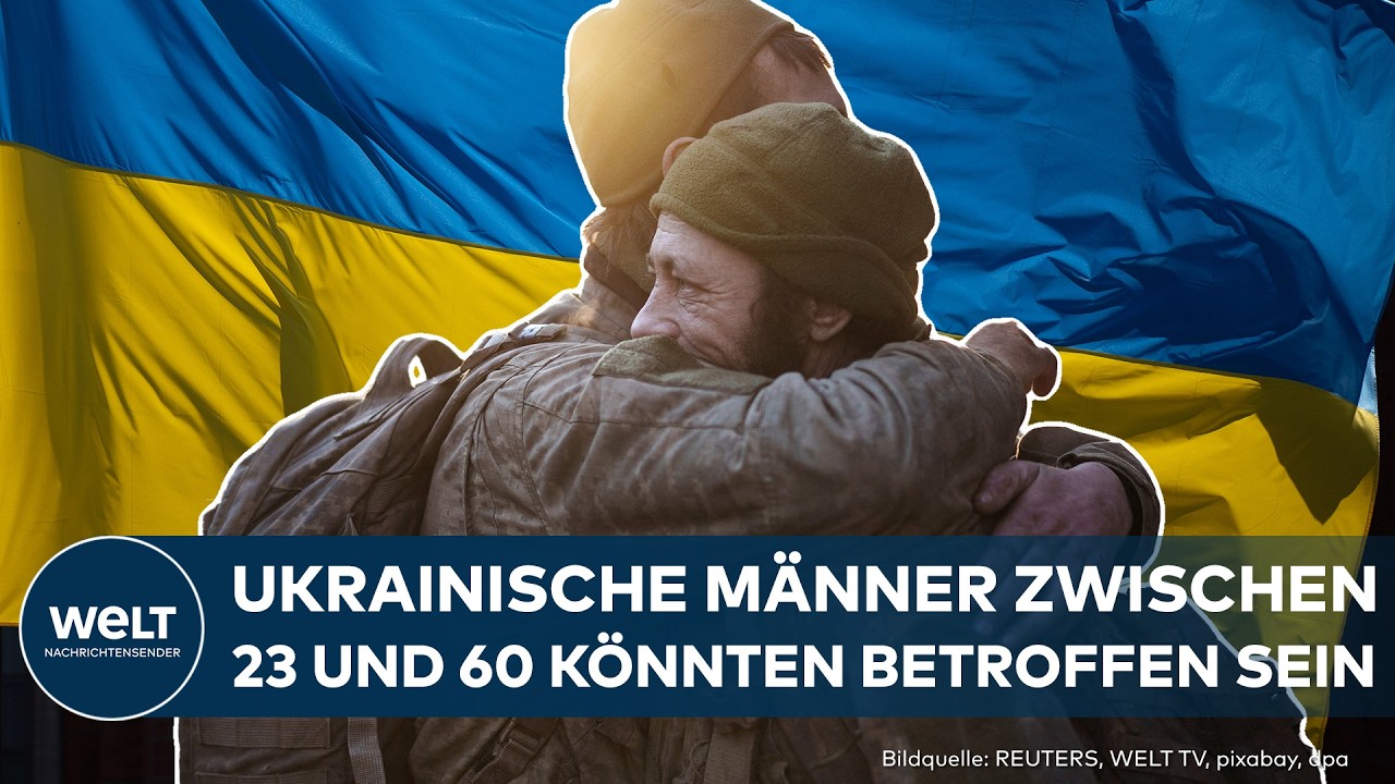 UKRAINE-KRIEG: EU vor heikler Entscheidung! Droht ukrainischen Männern das Aus beim Schutzstatus?